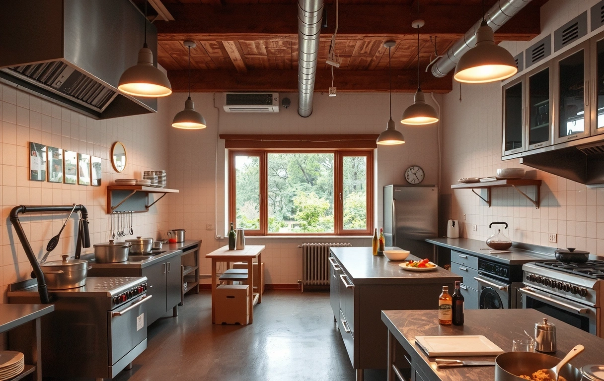 Főzőtanfolyam Művész Stúdió Belső